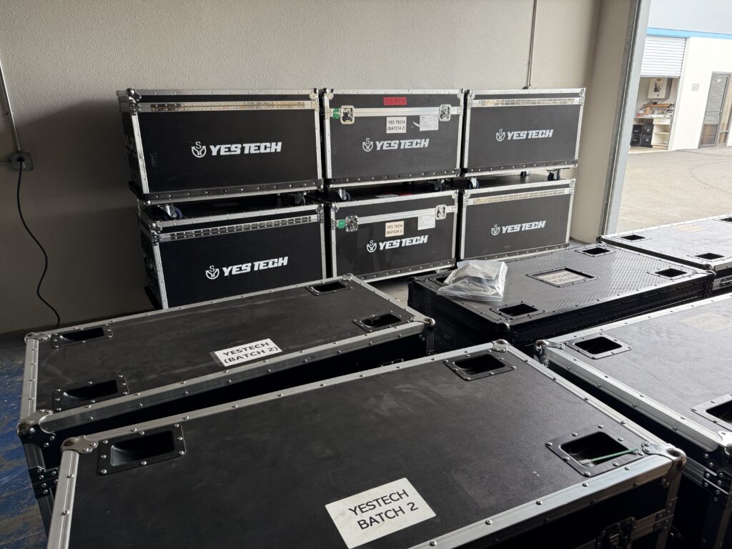 What We Do 2 LED Module Flight Cases for Safe Transport - GJ LED REPAIR